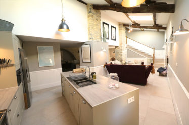 Tipperhopper openplan kitchen/sitting room